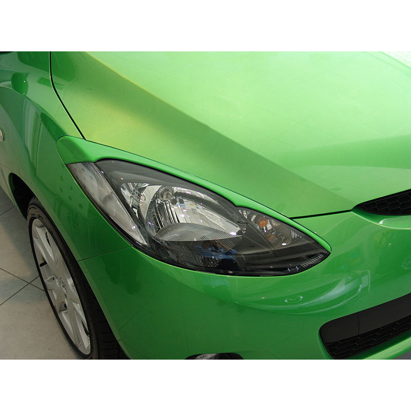 Koplampspoilers  Mazda 2 2007-2014 (ABS)