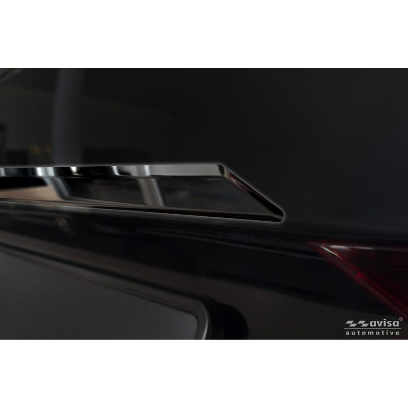 Avisa Zwart Chroom RVS Kofferbak Sierlijst  Volvo V60 II 2018-