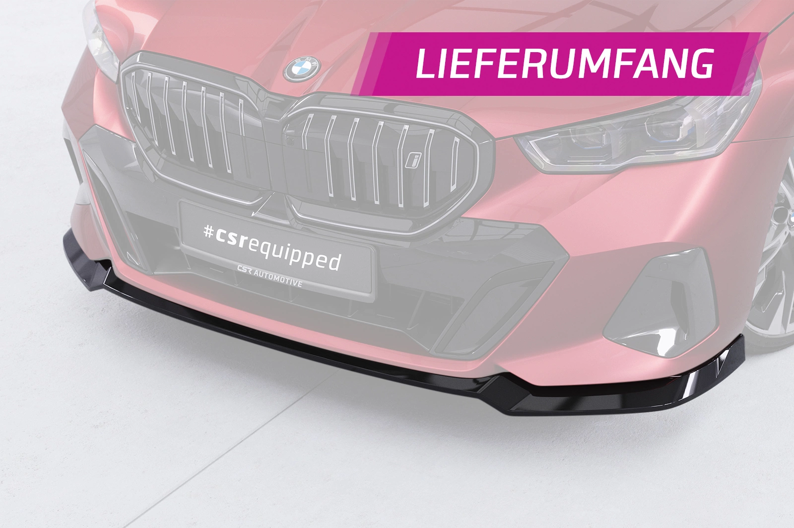 Voorspoiler BMW 5er G60 / i5 G60 (10/2023 - heden)