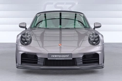Voorspoiler Porsche 911/992 – CSR Automotive Bekerspoilerlip Glanzend Zwart