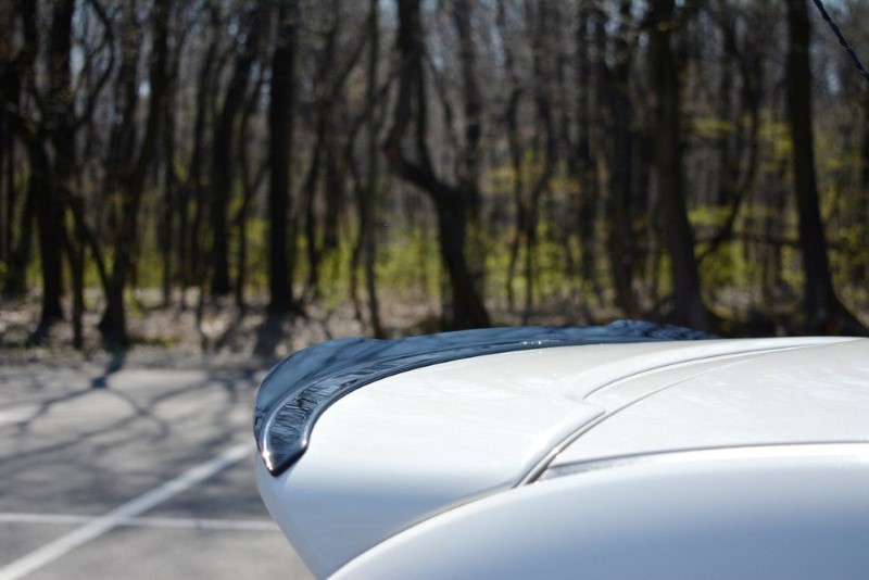 Spoiler Extentie Fiat 500 Abarth MK1 Glanzend Zwart Maxton