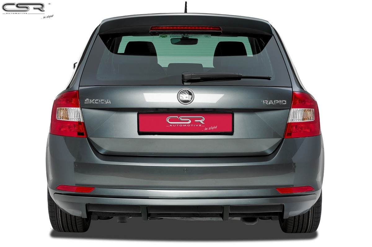 Achterspoiler Dakspoiler Skoda Rapid NH Spaceback 2013