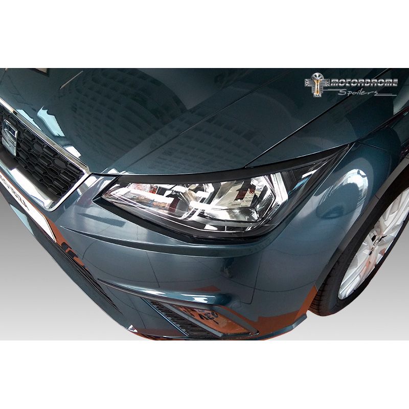 Koplampspoilers  Seat Ibiza 6F 2017- (ABS)