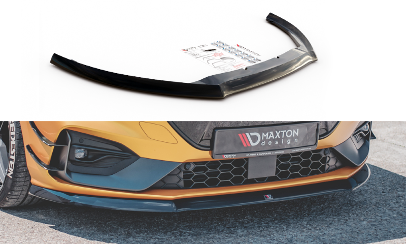 Voorspoiler Ford Focus ST / ST-Line Mk4 V.8 Glanzend Zwart