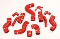 Silicone Hose Kit For Audi S4 2.7 Bi-turbo V6 RED