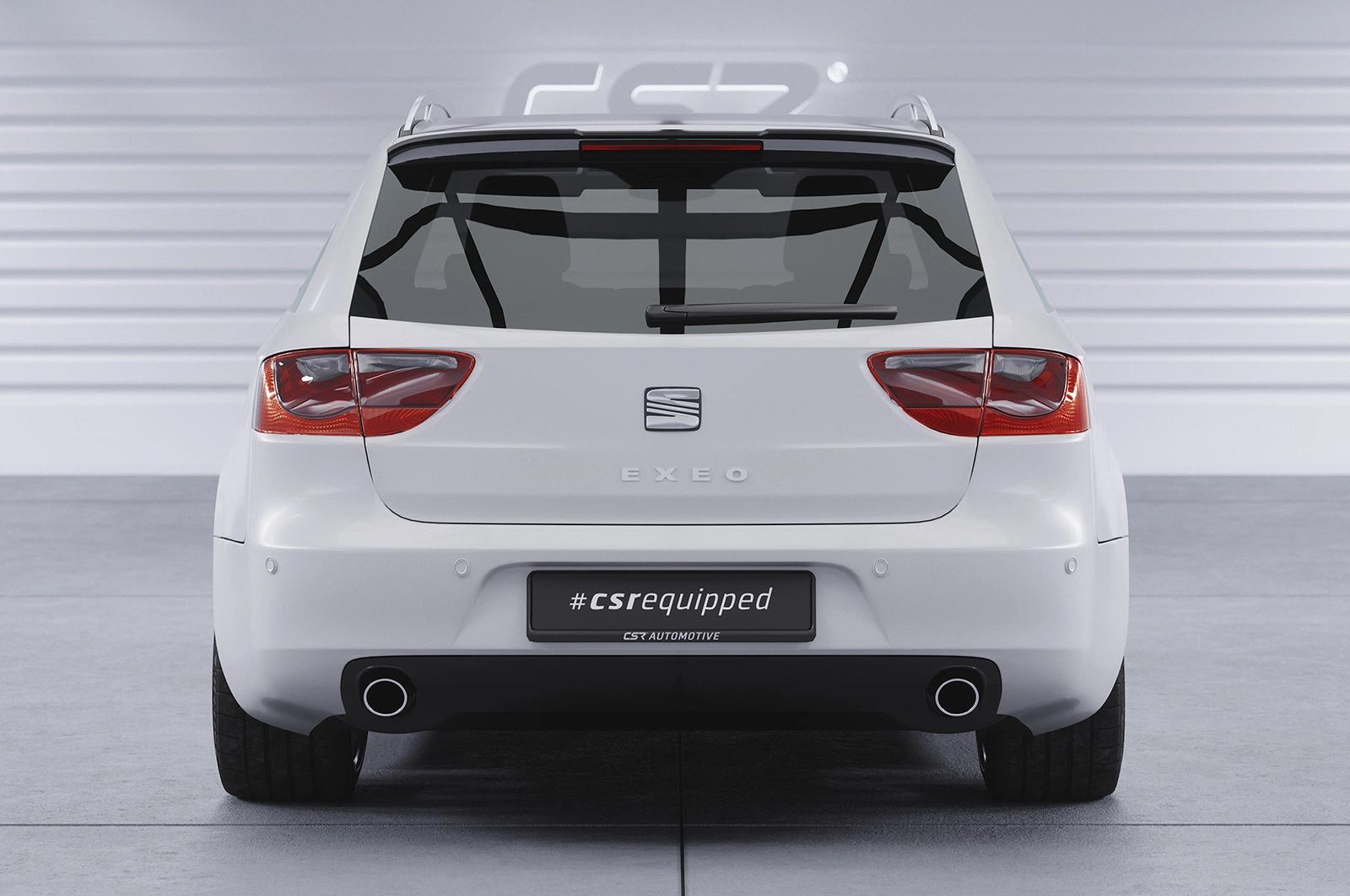Achterspoiler Seat Exeo 3R ST Glans Zwart – CSR Automotive – 2009–2011