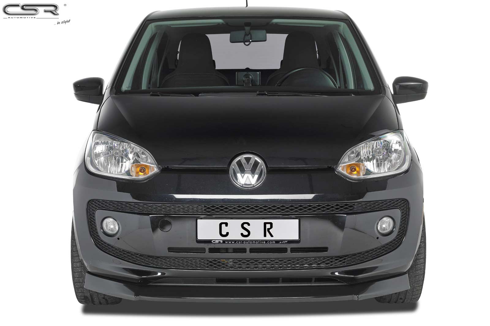 Voorspoiler Volkswagen UP! 12-16 Carbon-look CSR
