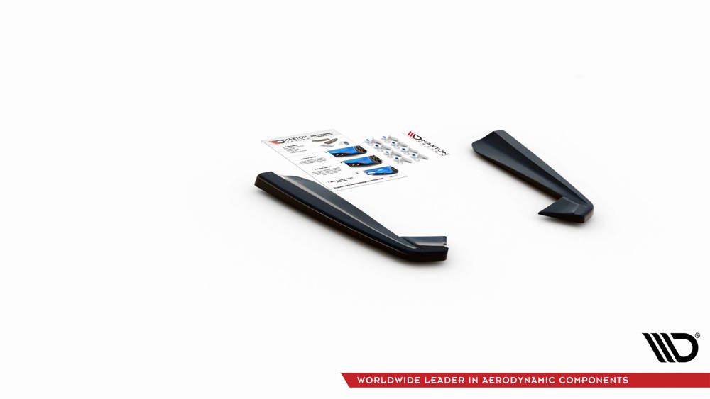 Zijdiffuser Mercedes GLE 53 AMG Coupe C167 Maxton Glans Zwart