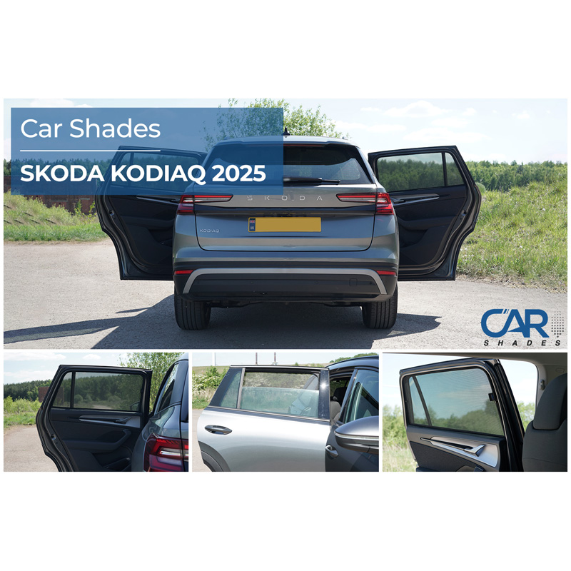 Set Car Shades (achterportieren)  Skoda Kodiaq II (PS7) 2024- (2-delig)