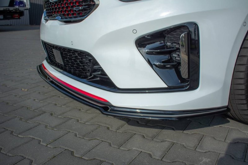 Voorspoiler Kia ProCeed GT Mk 3 V.1 Glanzend Zwart