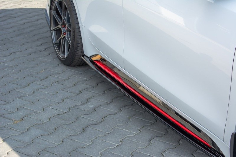 Zijskirts Diffusers Kia ProCeed GT Mk 3 Glanzend Zwart