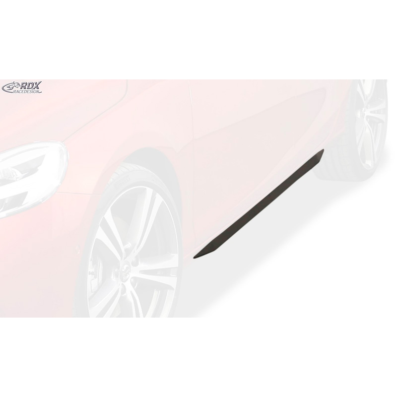 Sideskirts 'Slim'  Volvo V40 2012- (ABS zwart glanzend)
