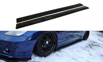 Zijskirts Toyota Celica T23 Glans Zwart