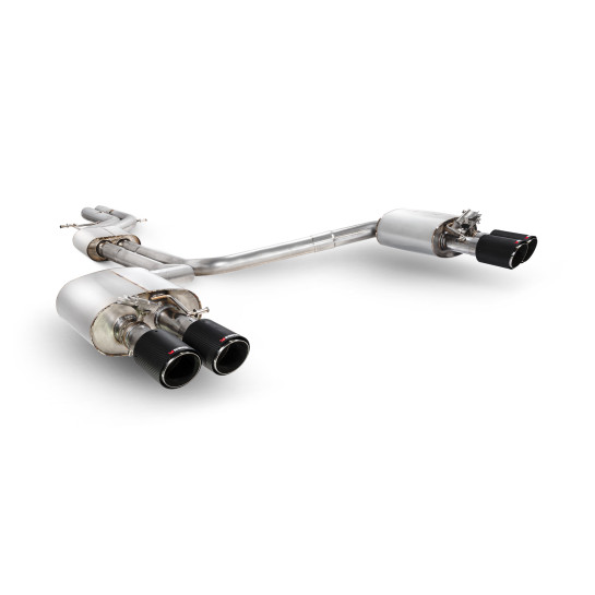 Audi S7 C7 4.0 TFSI Biturbo Quattro Resonated half system with electronic valves