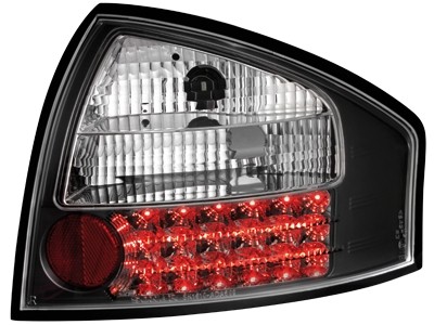Luces traseras LED negro/blanco Audi A6 97-04