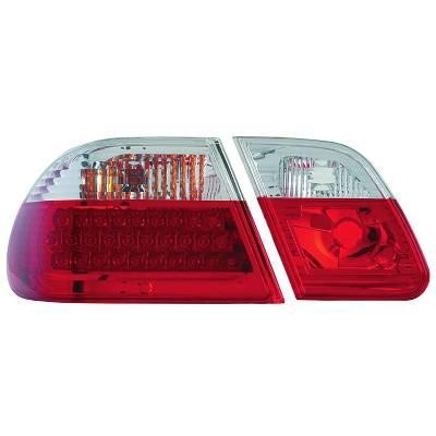 Luces traseras LED Mercedes E-Class W210 rojo/blanco