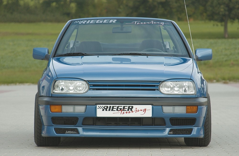 Voorspoilerlip VW Golf III/Cabrio Rieger