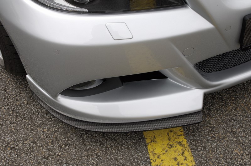 Spoilerzwaard Carbon voor Voorbumper BMW E90 met ABE Rieger