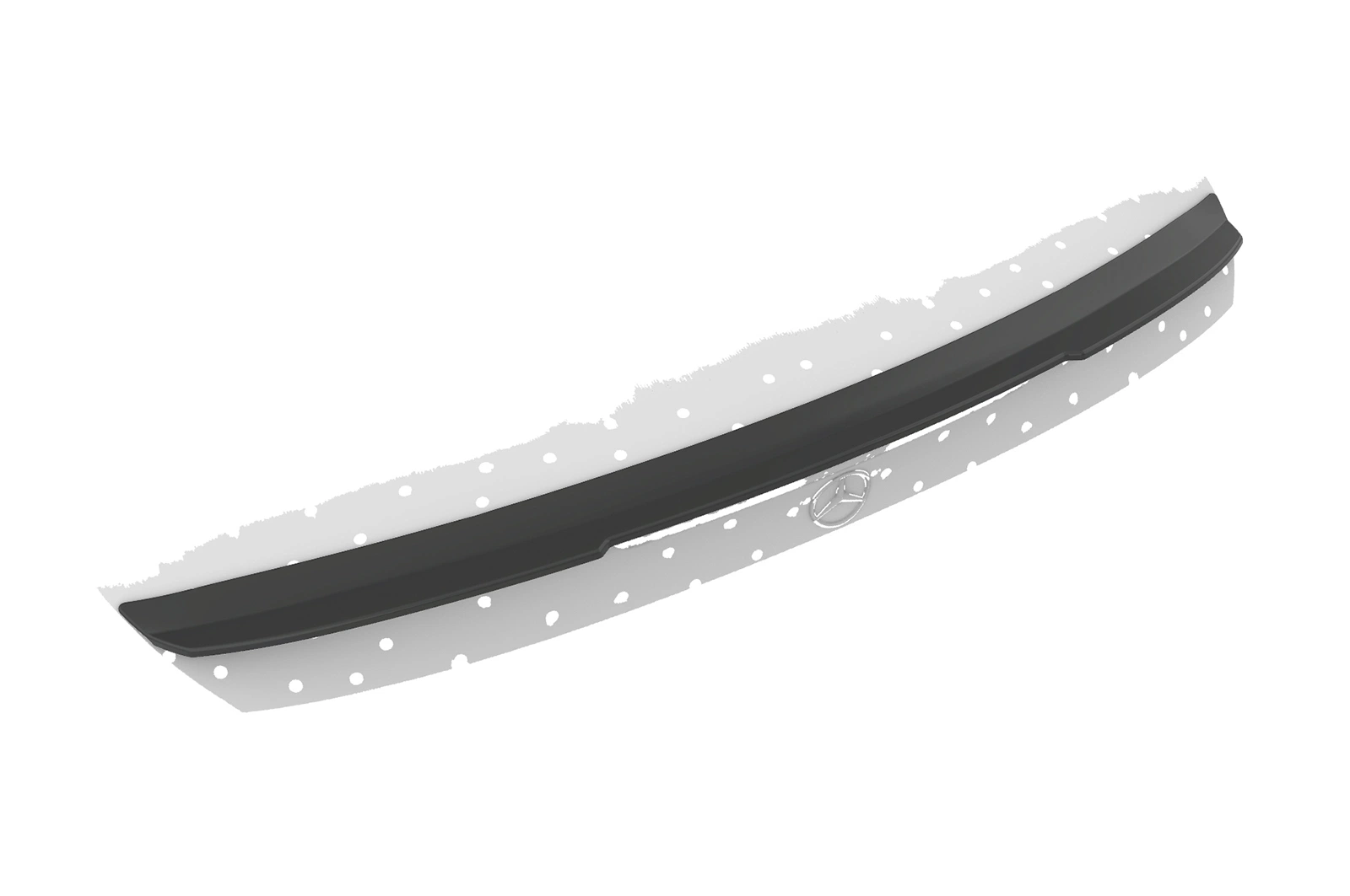 Achterspoiler Mercedes-Benz SLK SLC R172 glans zwart 03/2011– van CSR Automotive