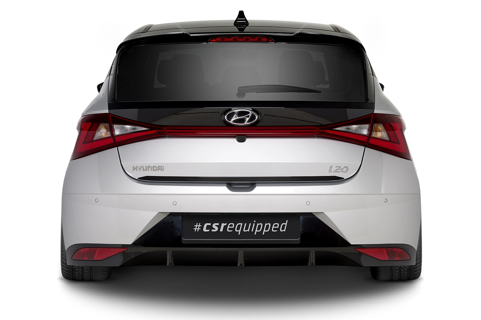 Achterspoiler Hyundai i20 (BC3) glans zwart – CSR Automotive