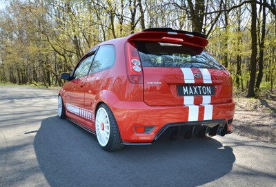 Diffuser Ford Fiesta ST Mk6 Glans Zwart