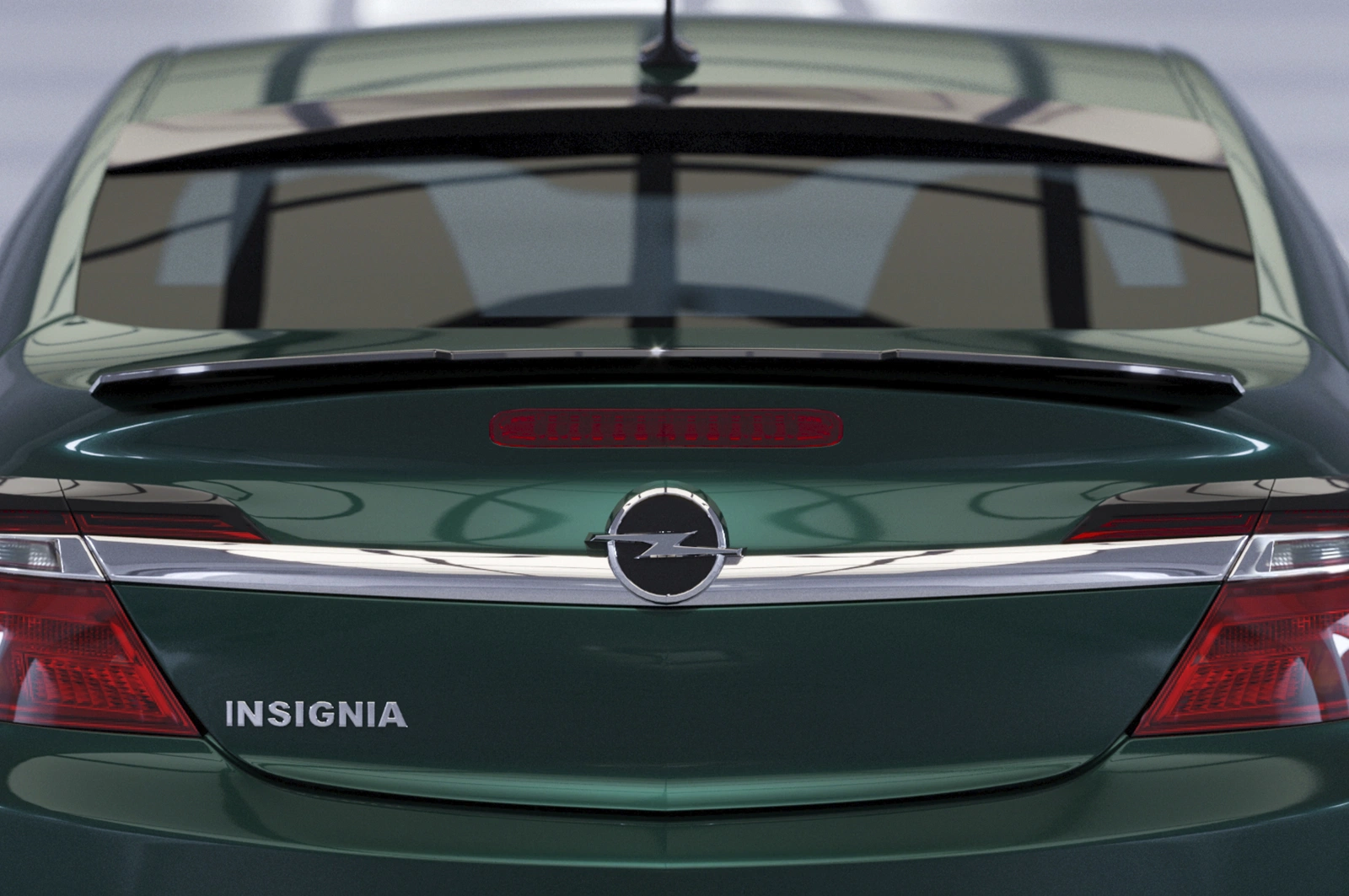 Achterspoiler Opel Insignia A glans zwart 09/2013–2017 van CSR Automotive