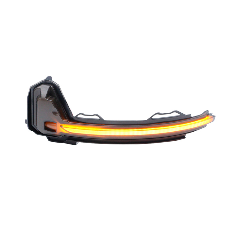 Set LED Zijspiegel-Knipperlichten  Volkswagen Tiguan II 2016- & Tiguan Allspace 2017- - Rookgrijs - incl. Dynamic Running Light