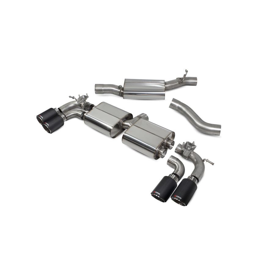 Cupra Ateca GPF Model Resonated gpf-back system with valves Scorpion