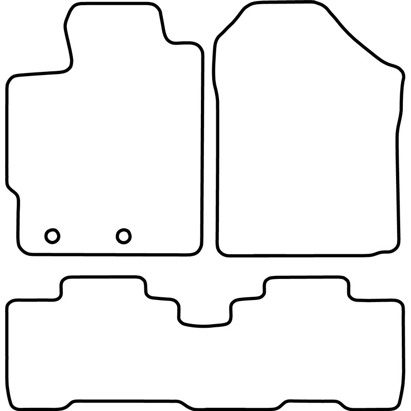 Automatten  Toyota Verso S 2011-