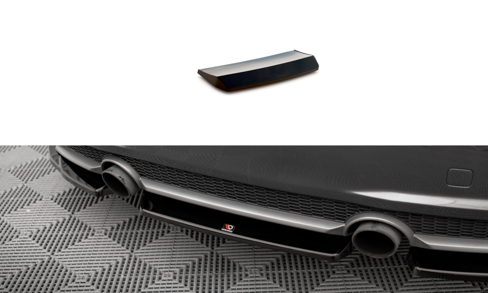 Diffuser Audi TT S-Line 8S Maxton Glans Zwart