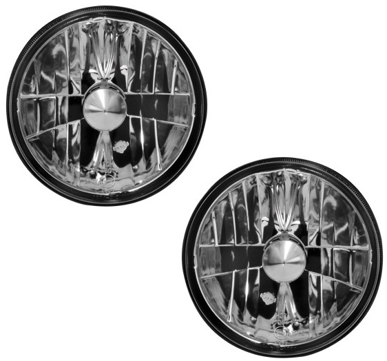 Faros VW Golf I claro cromo