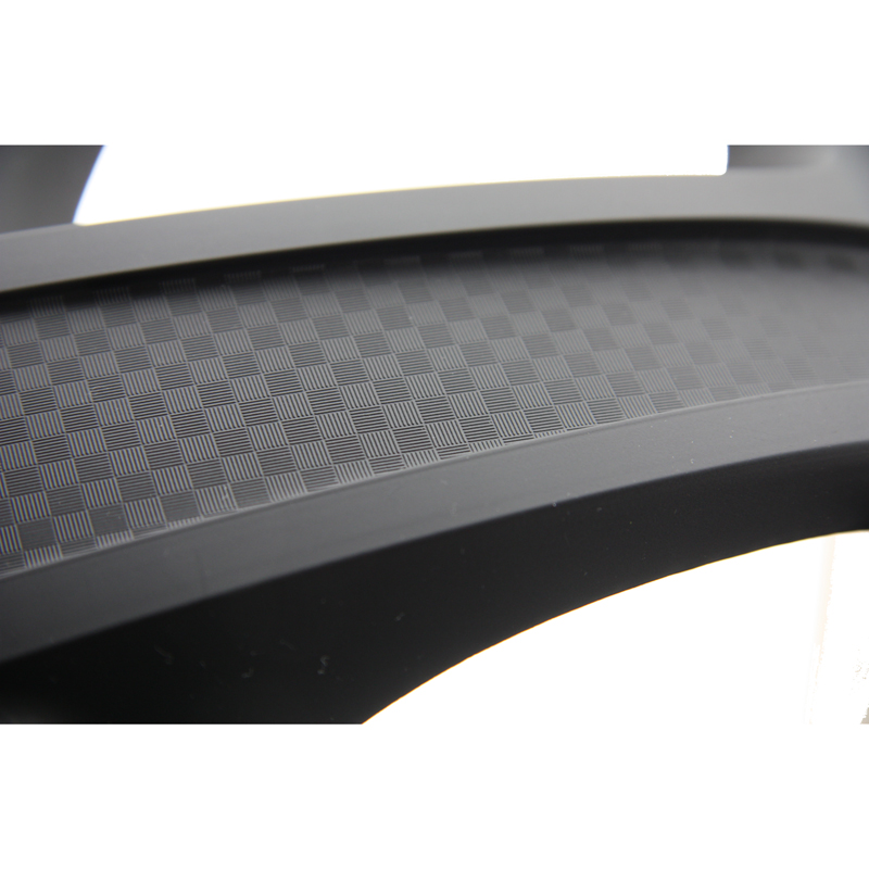 4-Delige Wieldoppenset VR 15-inch zwart/carbon-look/logo
