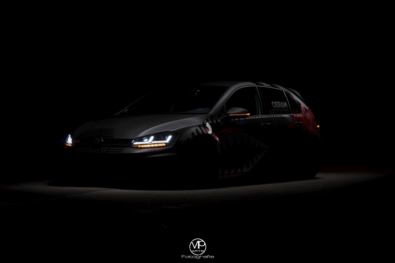 Koplampen VW Golf VII OSRAM FULL LED Chrome (for Xenon and Halo DRL)