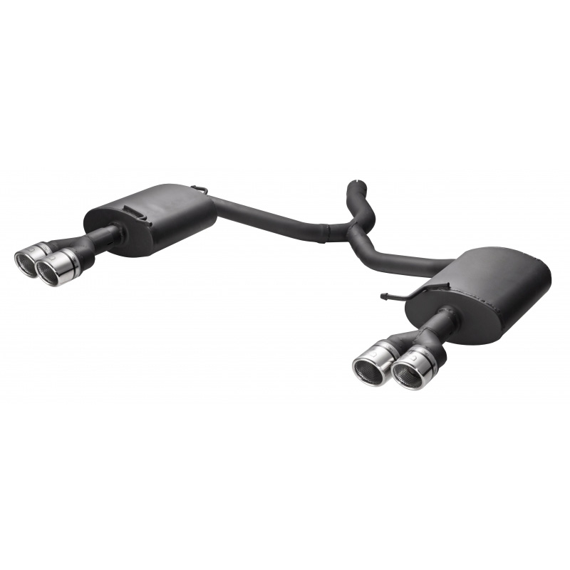 Dubbele Sportuitlaat  Audi A4 8E/B7 Sedan/Avant 1.6i 75kW/1.8 T 120kW/2.0i 96kW/1.9TDI 85kW/2.0TDI 103kW 2005-2008 2x 70mm