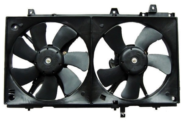 DUBBELE FAN FORESTER 02-07 KEIN TURBO 2.5 Ltr.