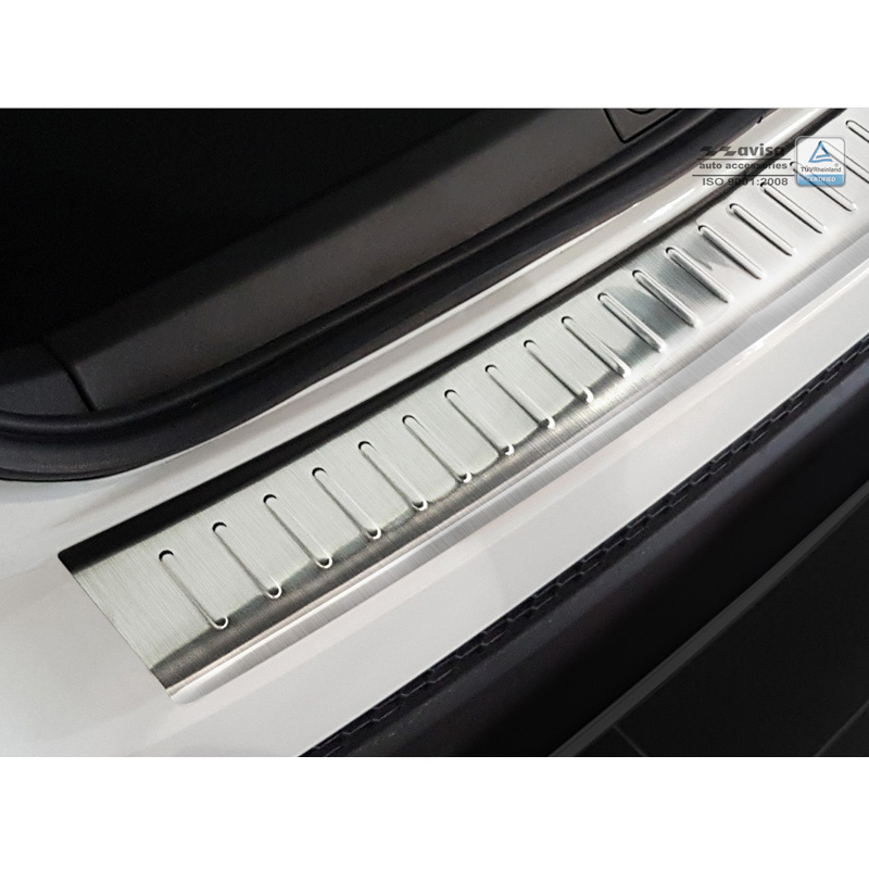 RVS Achterbumperprotector  Fiat 500X 2015-2018 'Ribs'