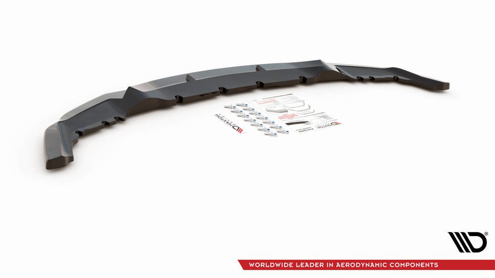 Voorspoiler V.3 BMW M2 F87 Maxton Glans Zwart