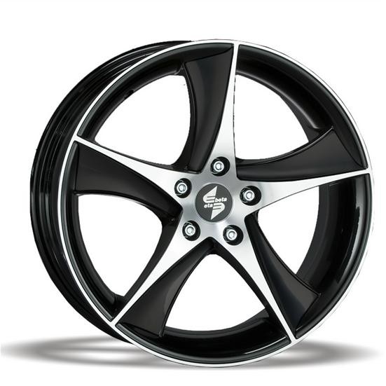 Velgen EtaBeta Jofiel zwart polish 9x18 5x108 ET43