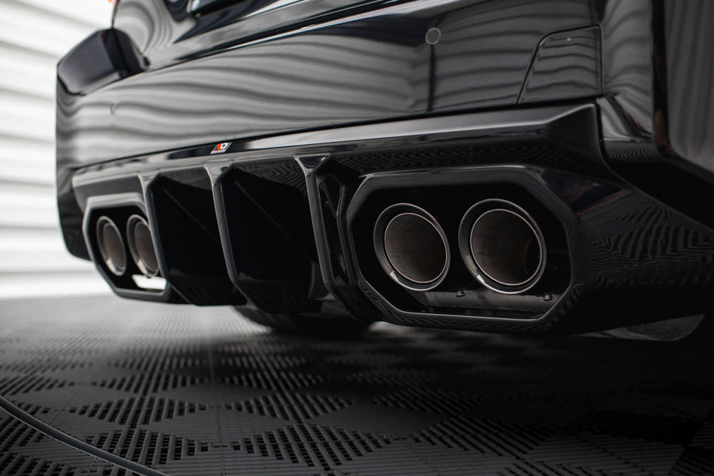 Diffuser V.2 BMW M2 G87 Maxton Glans Zwart