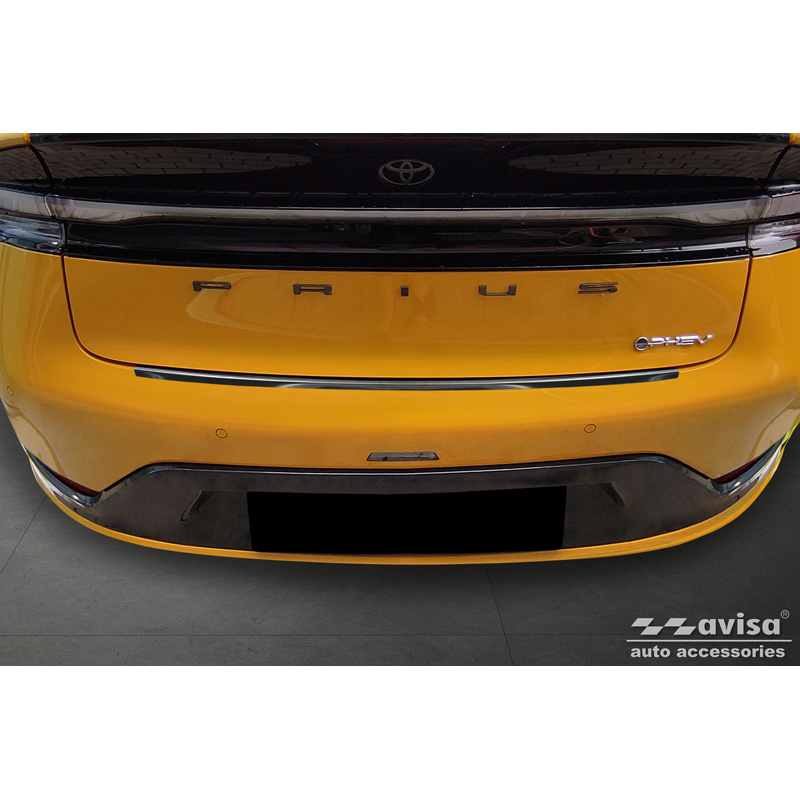 Zwart RVS Achterbumperprotector  Toyota Prius V (XW60) 2023-