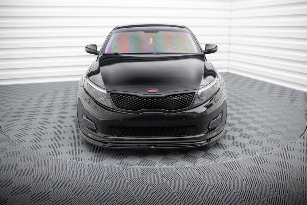 Voorspoiler Kia Optima Mk3 Maxton Glans Zwart