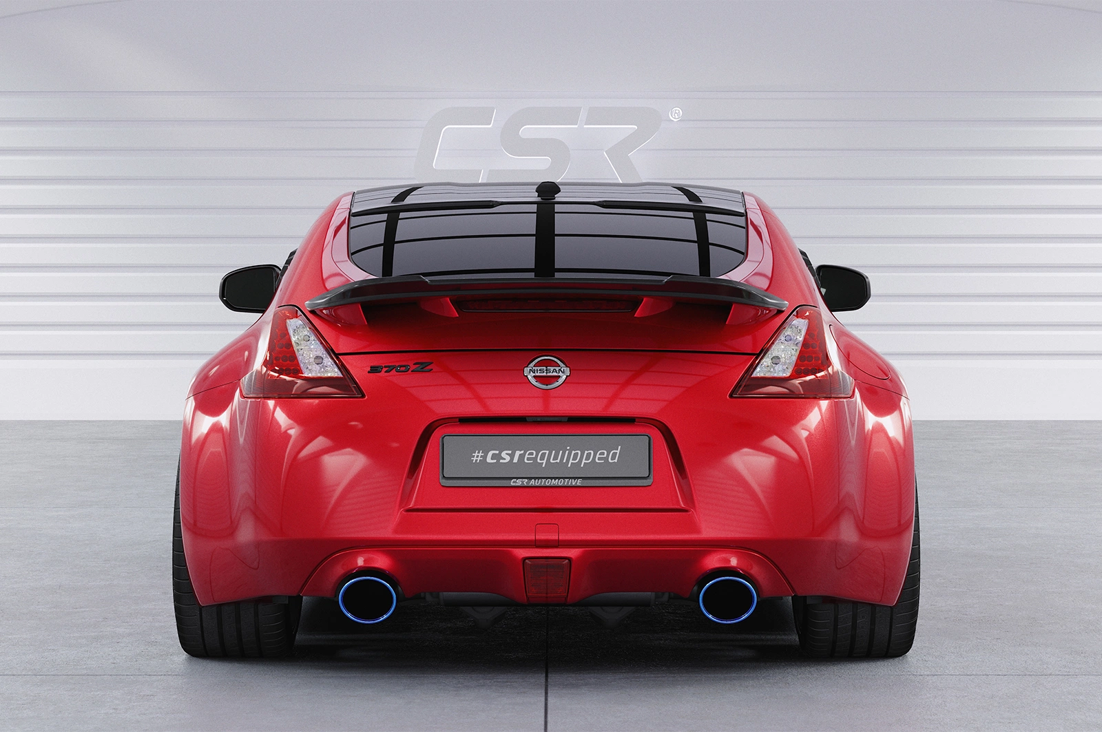 Achterspoiler Nissan 370Z (Z34) Glans Zwart – 2008–2020