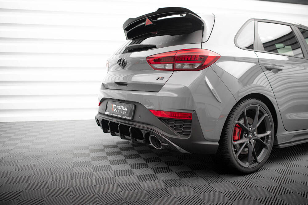 Diffusor Hyundai I30 N Hatchback Mk3 Facelift Glans Zwart