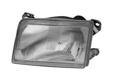 koplamp, H4, rechts,-09/1991 Ford Transit, 1986-1994