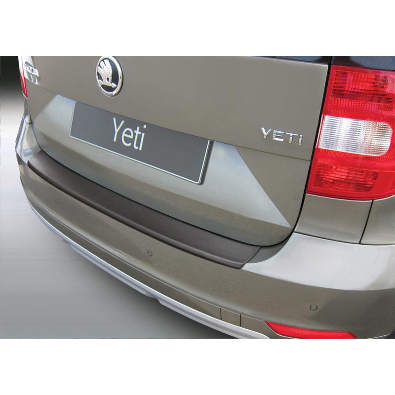 ABS Achterbumper beschermlijst  Skoda Yeti 2WD 2013-2017 Zwart
