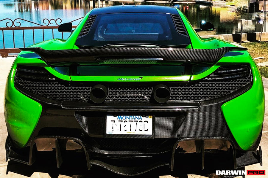 McLaren 650s Carbon Fiber Achterbumper 2014-2017