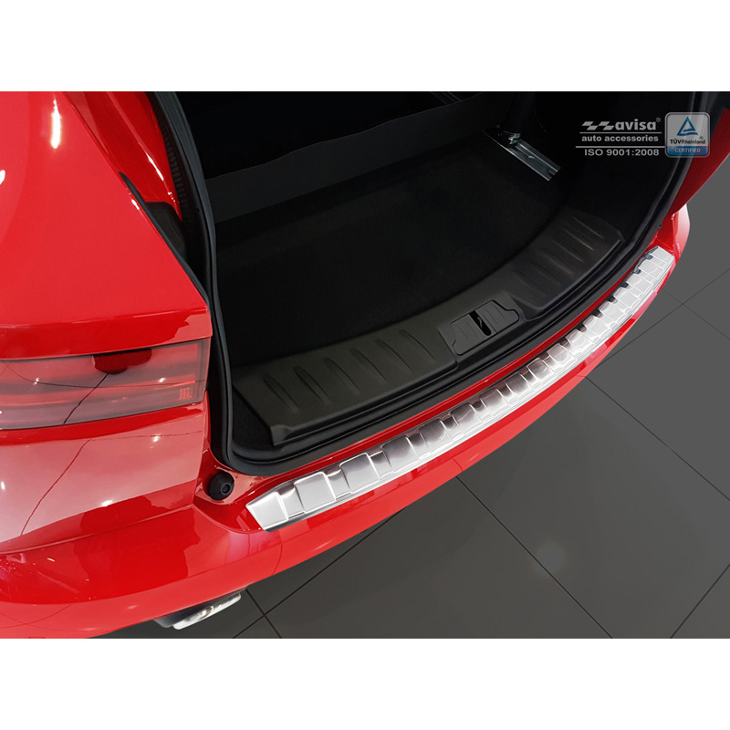 RVS Achterbumperprotector  Jaguar E-Pace 2017-2020 & FL 2020- 'Ribs'