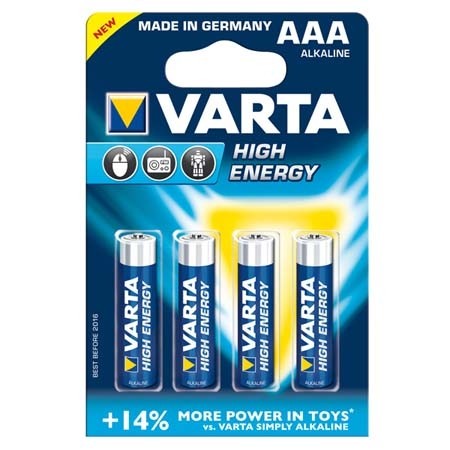 Varta 1,5V Batterijen 'LR03/AAA'