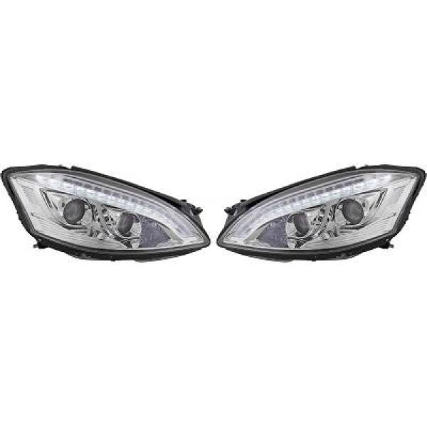 Design Koplampen Mercedes W221