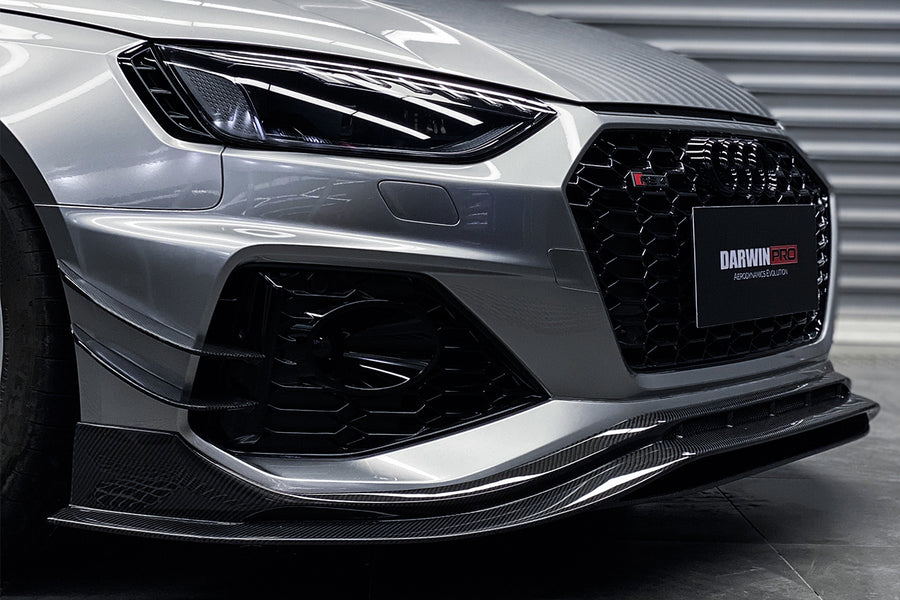 Audi RS4 B9.5 BKSS Style Carbon Fiber Voorspoiler 2020-2022